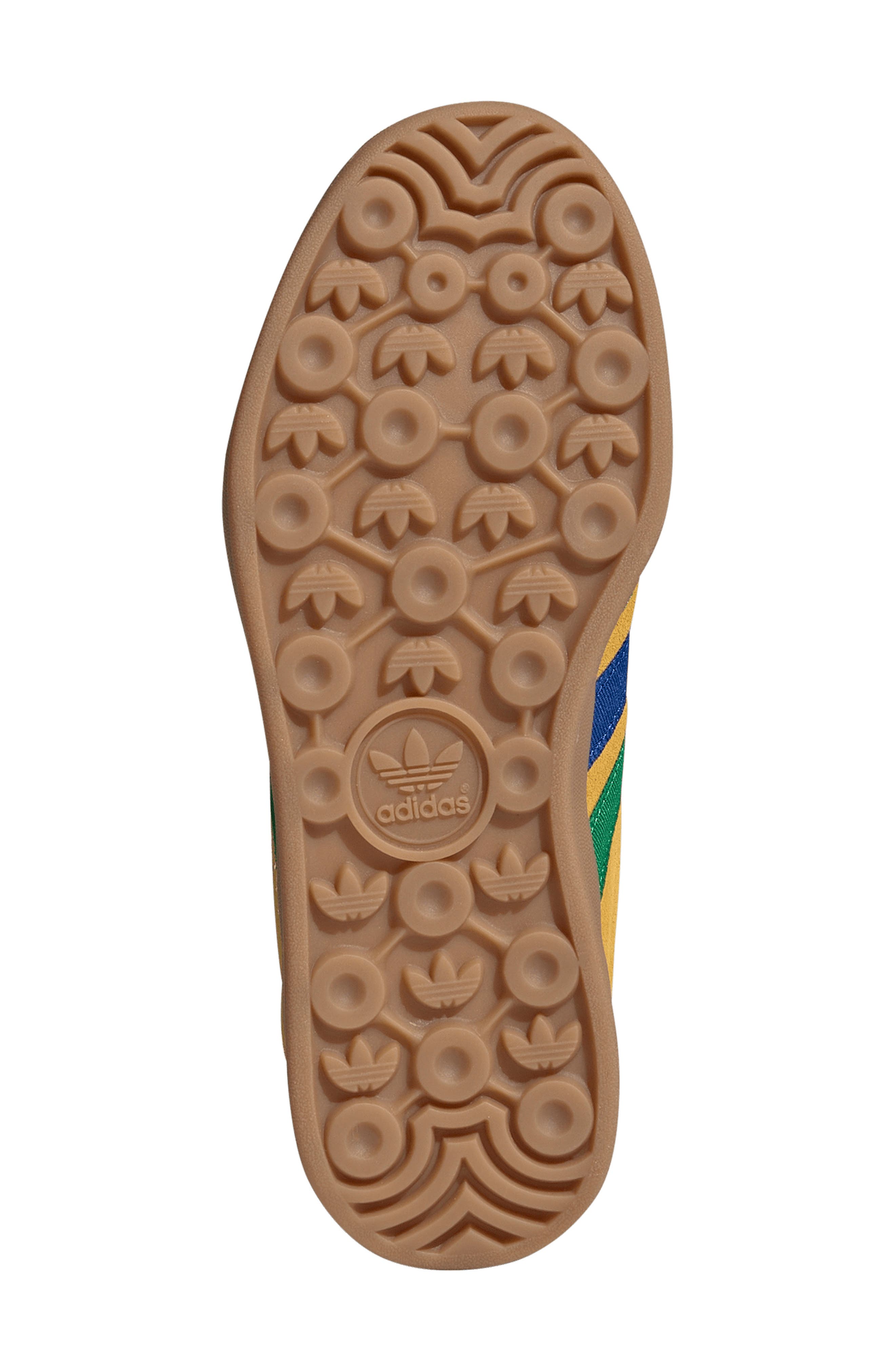 adidas x FIFA Kids' Gazelle Indoor Sneaker, Alternate, color, Yellow/ Royal/ Green