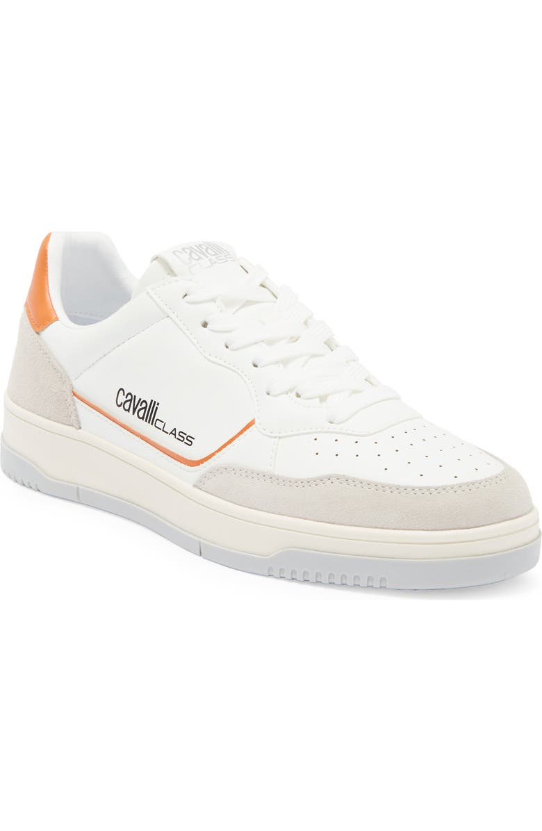 Roberto Cavalli Cavalli Class Low Top Sneaker, Main, color,