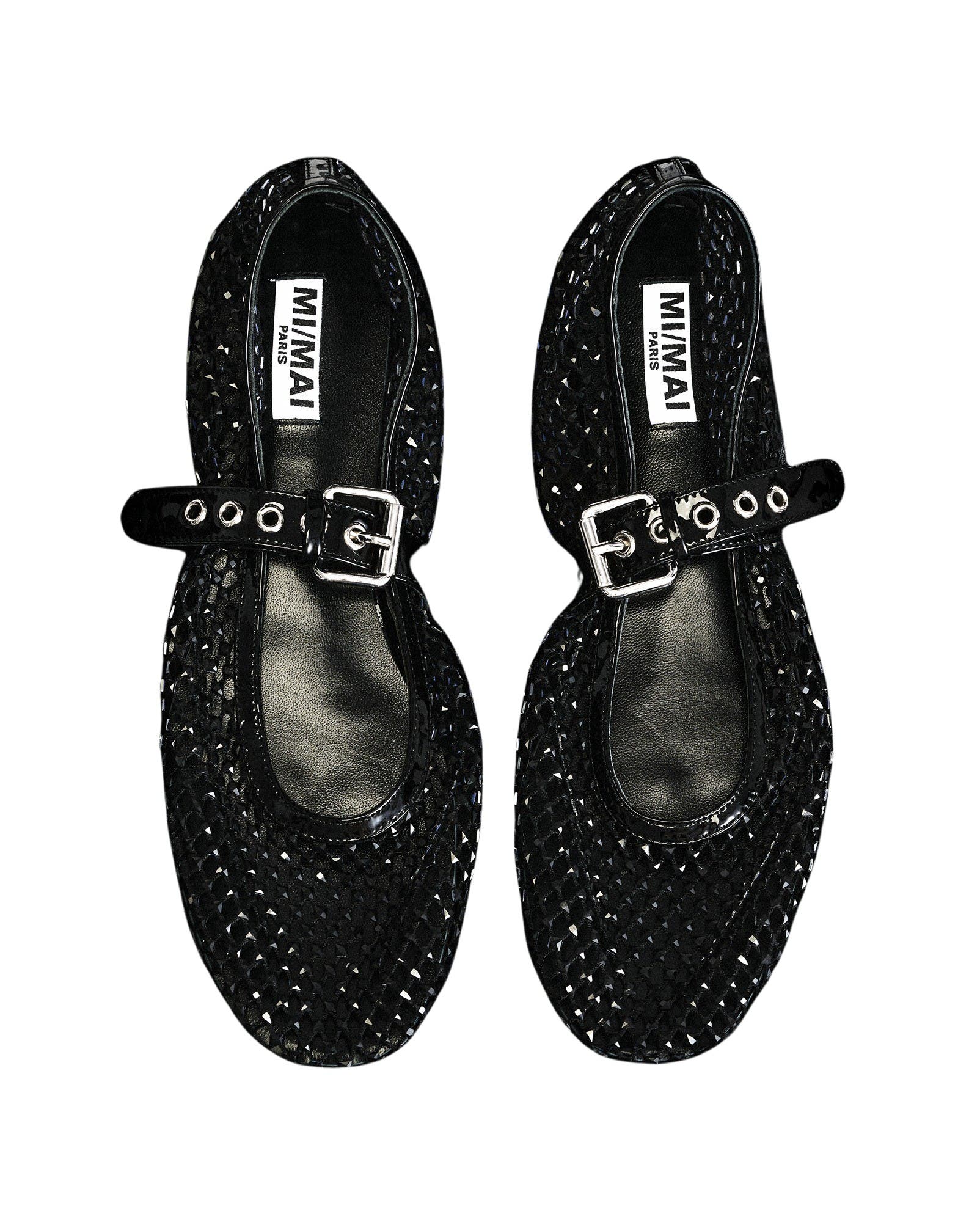 Romy Ballet Flat Shoes, Main, color, Black