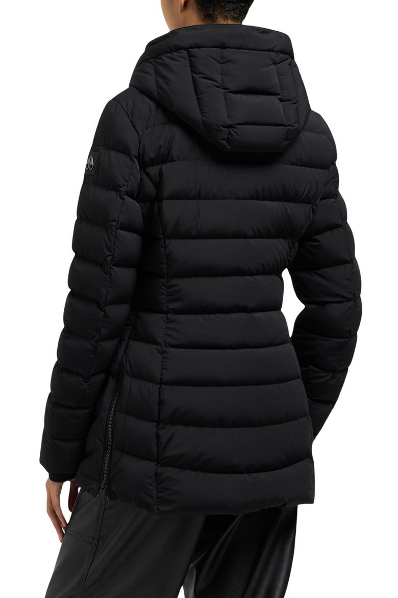 Rockcliff 5 Quilted Stretch Jacket, Alternate, color, BLACK