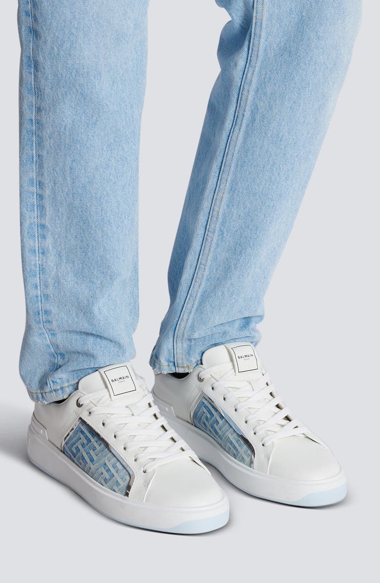 Balmain B-Court Sneaker, Alternate, color,