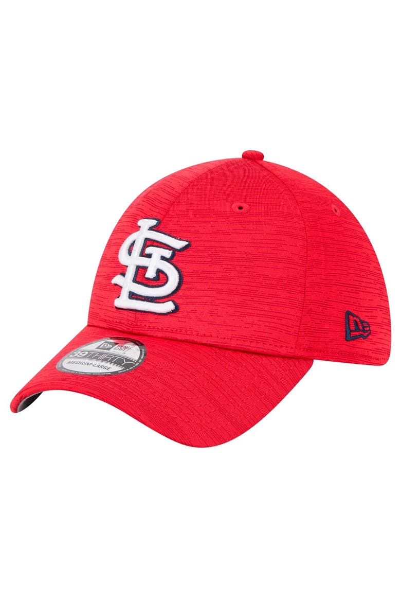 Men's New Era Red St. Louis Cardinals Tech 39THIRTY Flex Hat, Alternate, color, Red