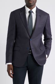 Emporio Armani Micro Box Virgin Wool Sport Coat