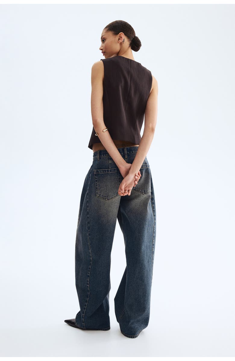 H&M Waistcoat, Alternate, color, Dark Brown