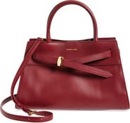 Veronica Beard Dash Leather Top Handle Bag