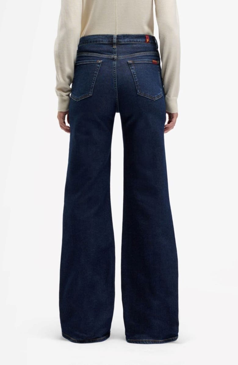 Seven Modern Dojo High Waist Flare Jeans, Alternate, color, Bluecrest