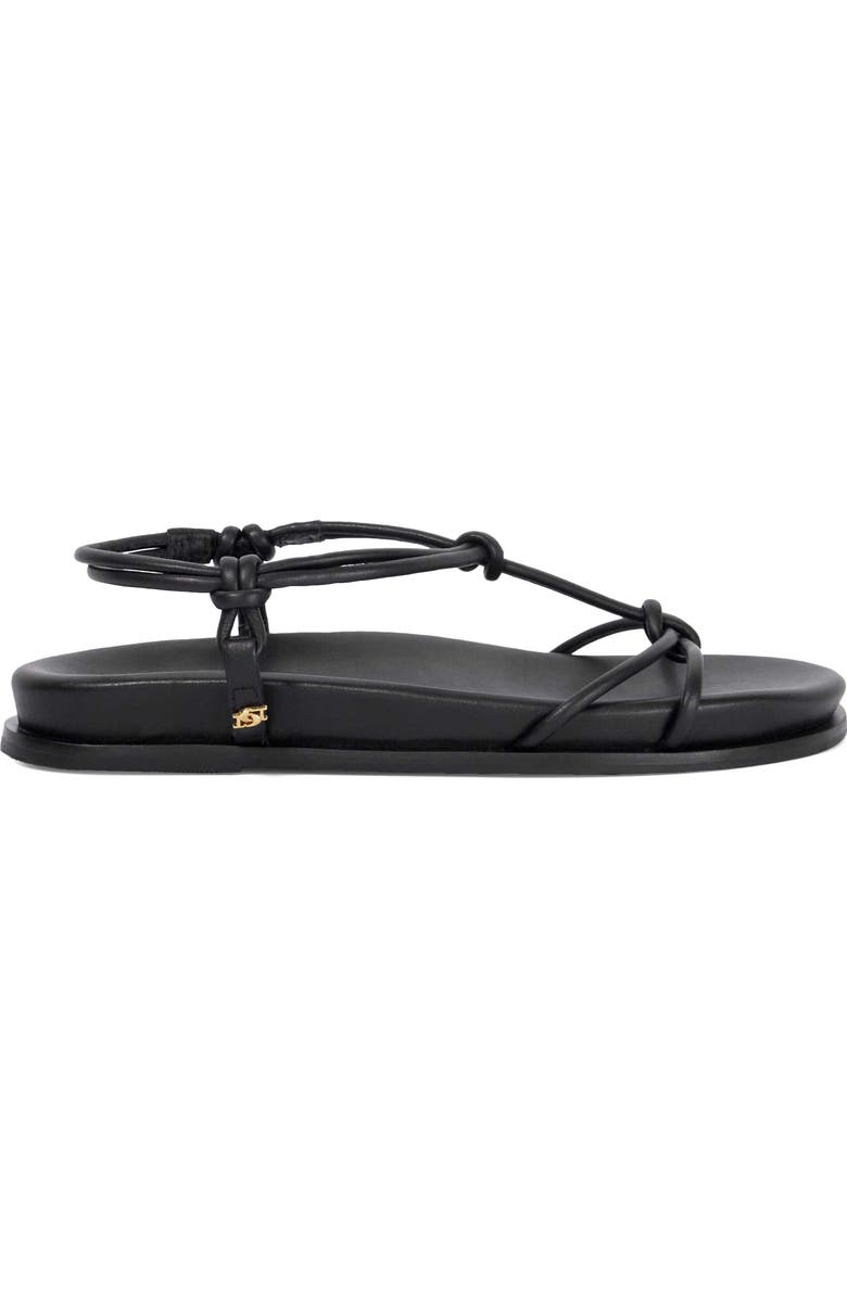 Dune London Launa Ankle Strap Sandal, Alternate, color,