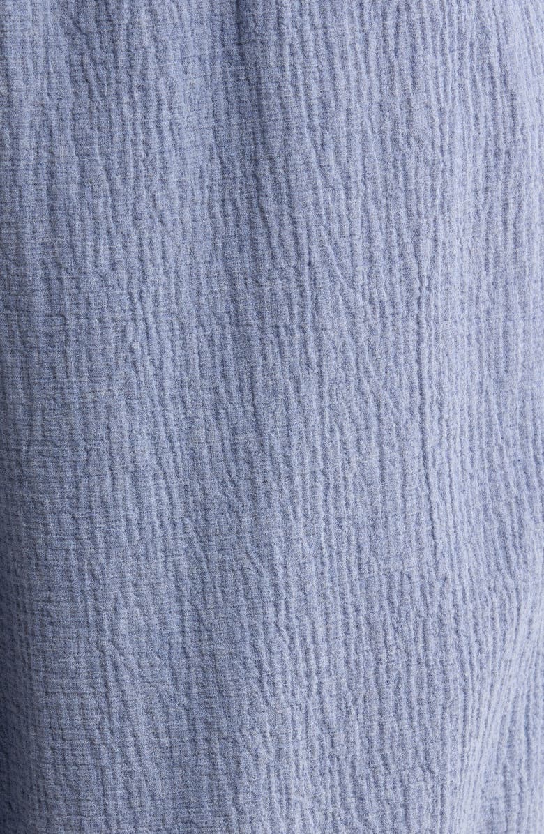 Eileen Fisher Stretch Organic Cotton Ankle Lantern Pants, Alternate, color, Haze