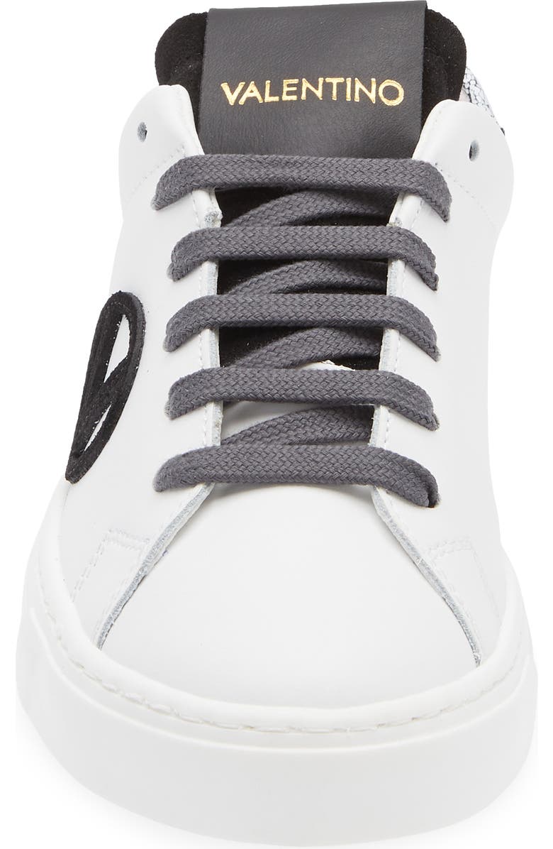 VALENTINO BY MARIO VALENTINO Laura Low Top Sneaker, Alternate, color, White Black