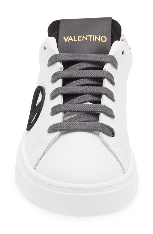 Valentino By Mario Valentino Laura Low Top Sneaker In White