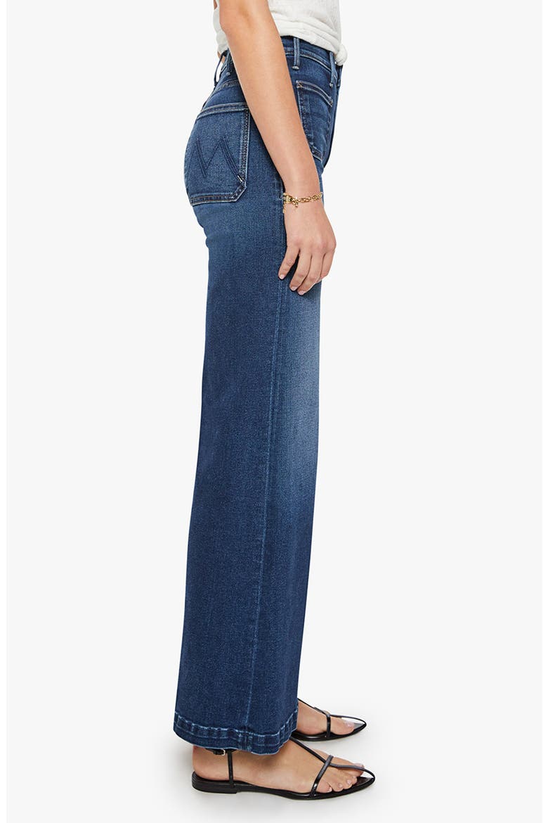 The Hustler Roller Sneak High Waist Wide Leg Jeans, Alternate, color, TAKING CHANCES