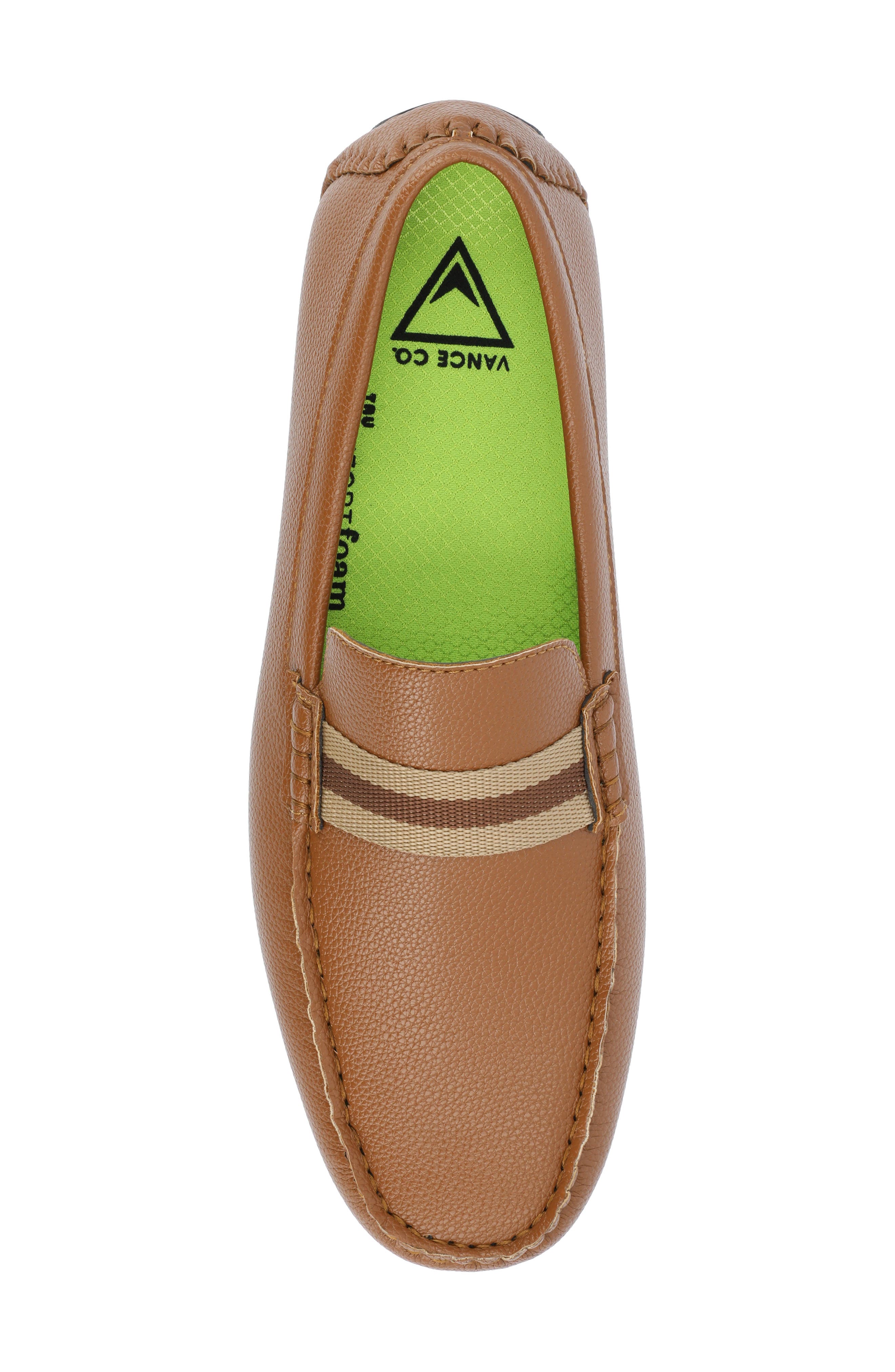 Griffin Tru Comfort Slip-On Driver, Alternate, color, COGNAC