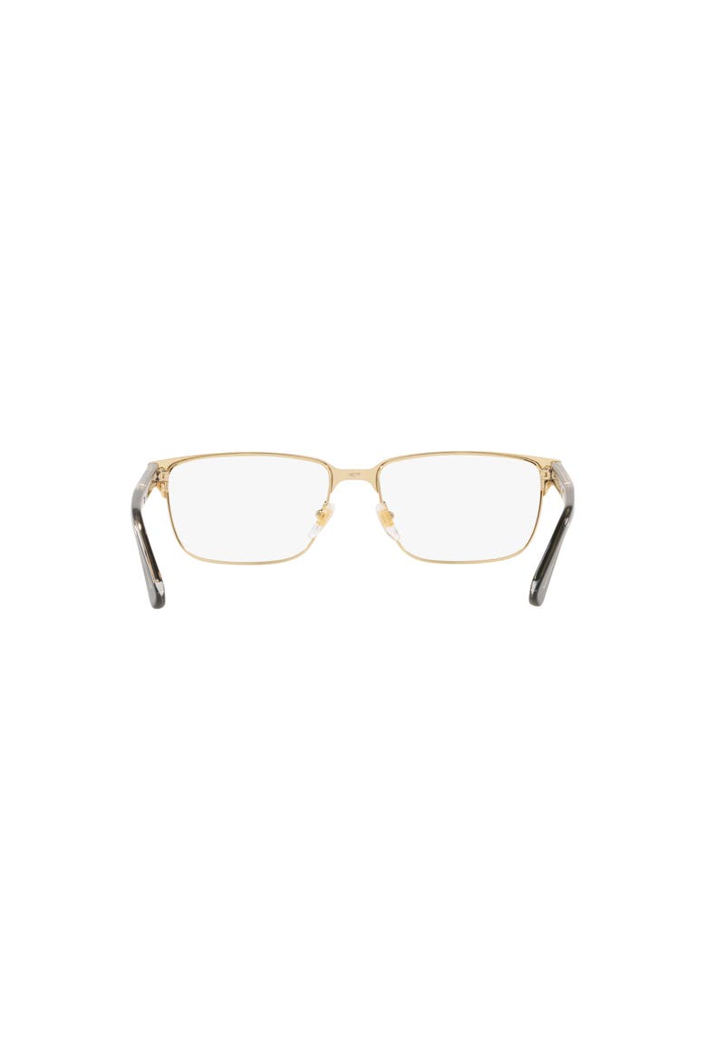 58mm Rectangle optical glasses, Alternate, color, Gold