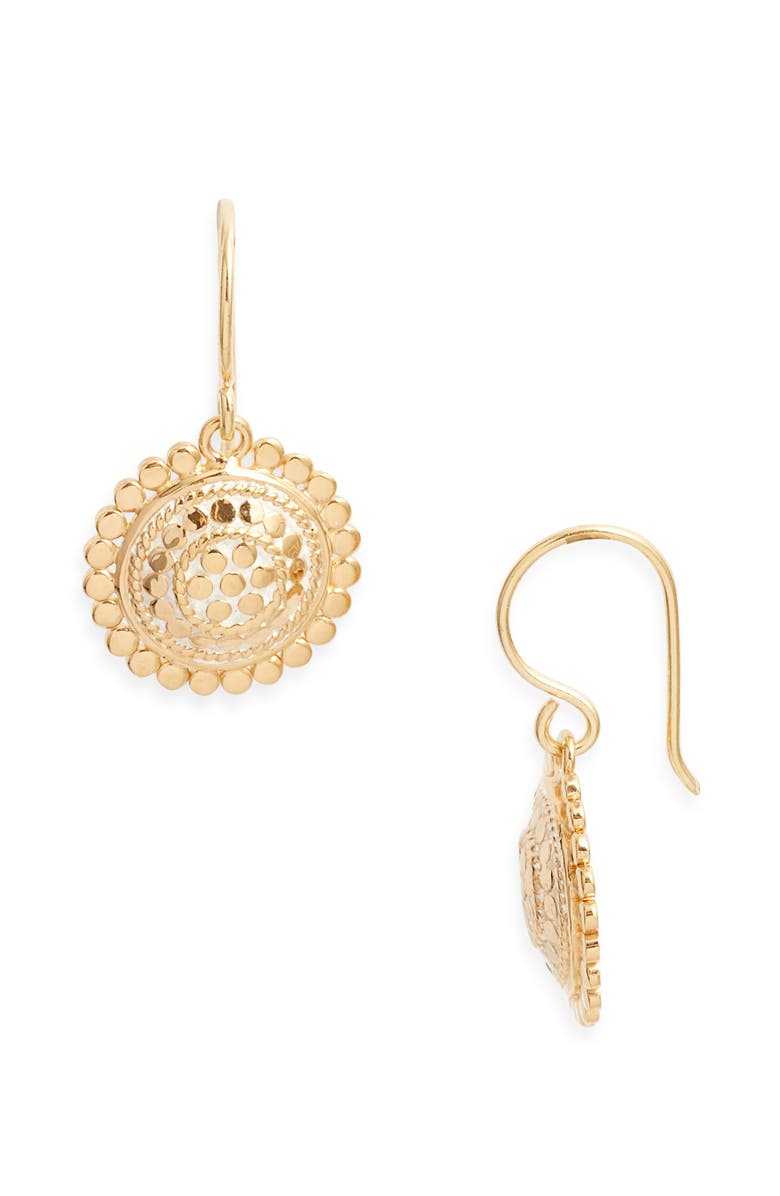 Anna Beck Medium Scalloped Drop Earrings, Main, color, 