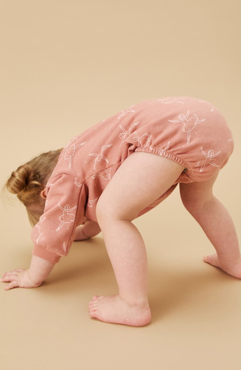 MORI Sweatshirt Bodysuit, Alternate, color, Ballerina Day Print