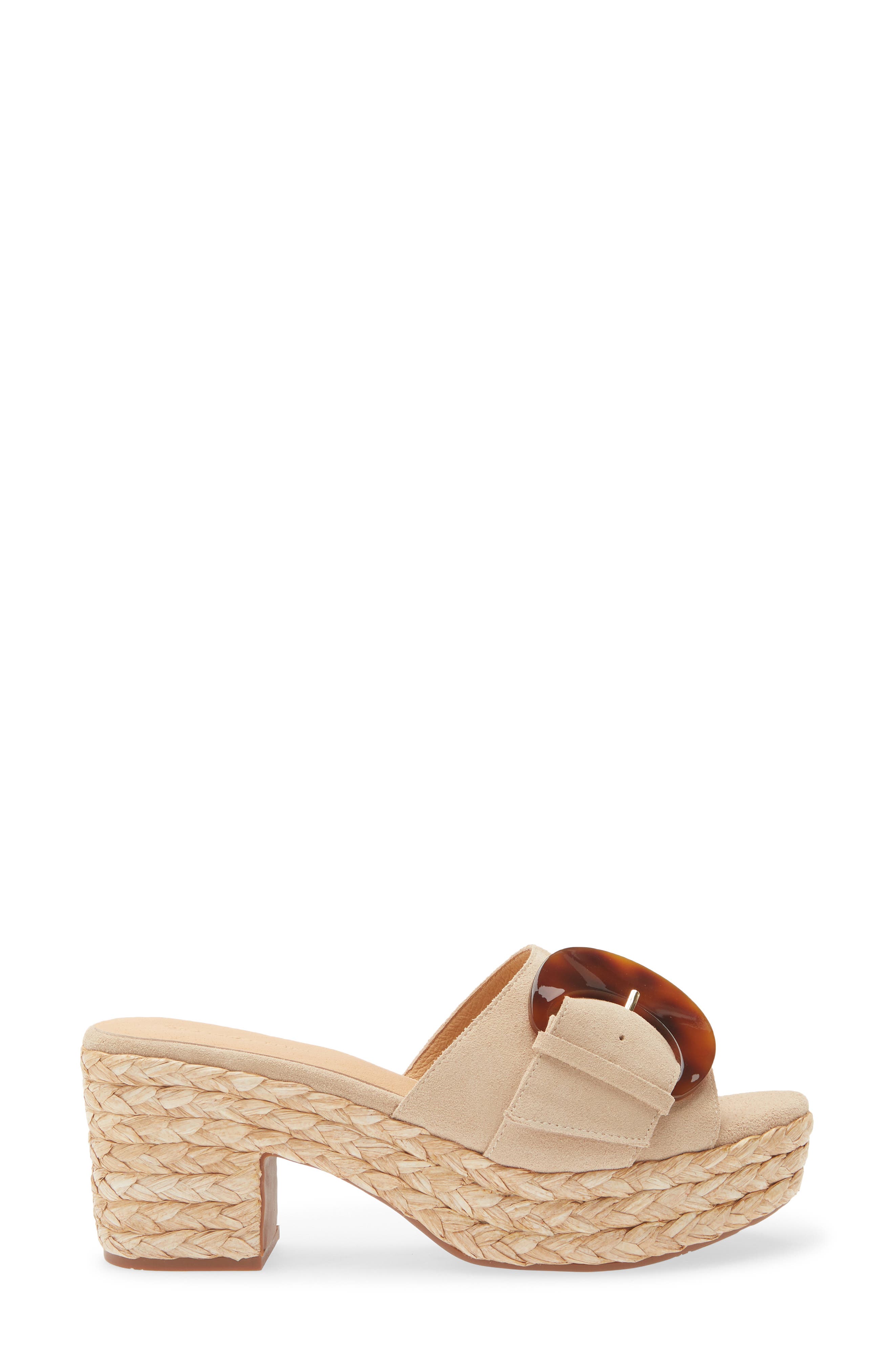 Chocolat Blu Garlyn Platform Sandal, Alternate, color, Latte Suede