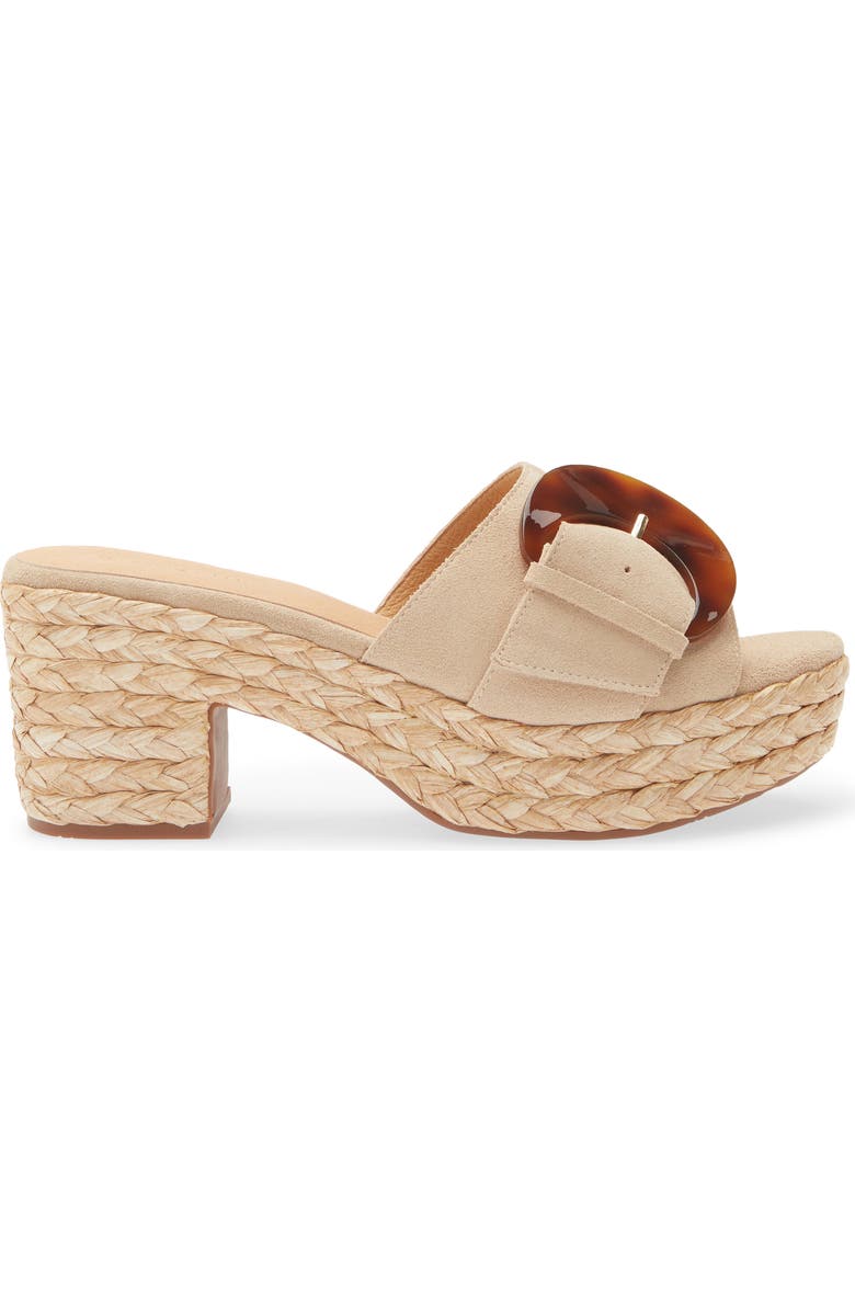 Chocolat Blu Garlyn Platform Sandal, Alternate, color, Latte Suede