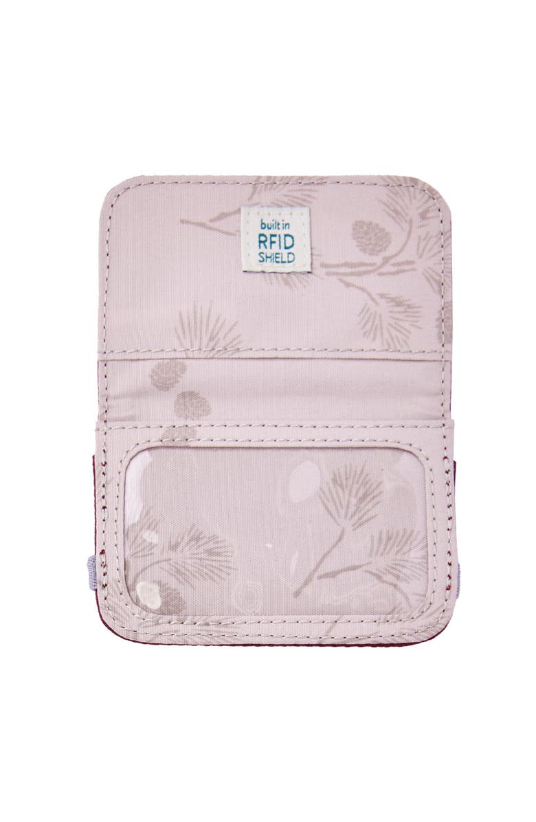 HAIKU RFID Mini Wallet 2.0, Alternate, color, Rosewood