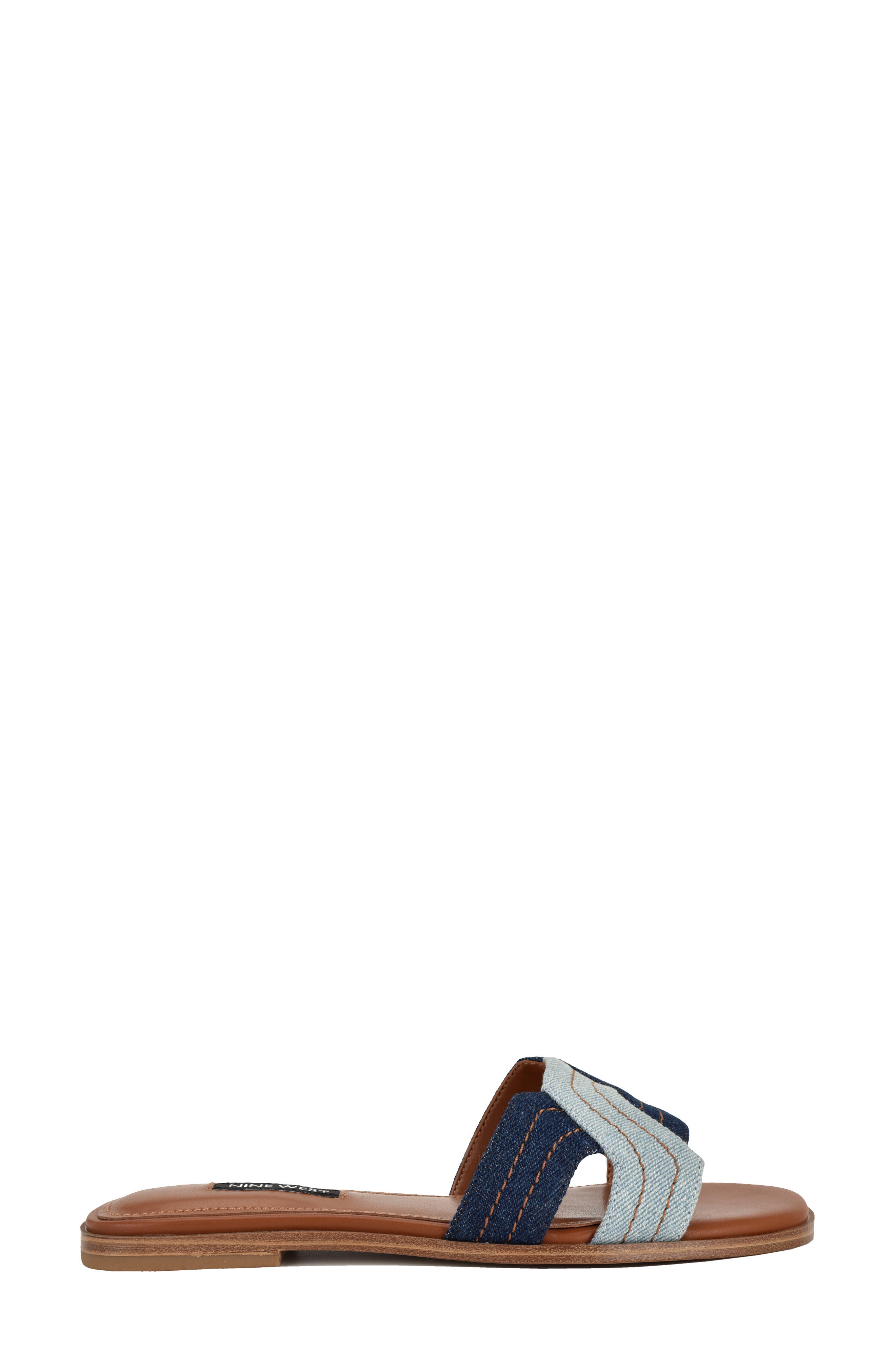 Gammy Slide Sandal, Alternate, color, LIGHT BLUE