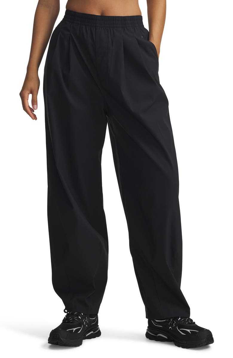 Under Armour Unstoppable Pleated Pants, Main, color, Black / / Black