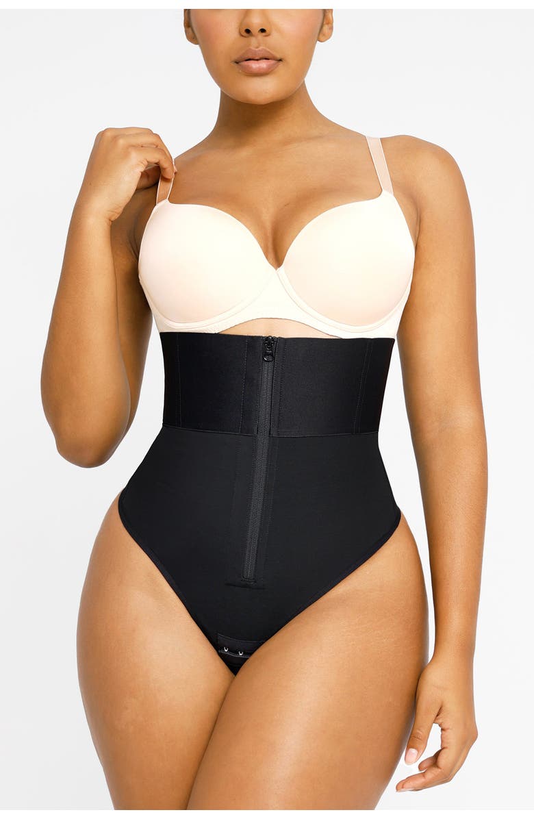Shapellx High-Rise Body Sculpting Thong, Main, color, 
