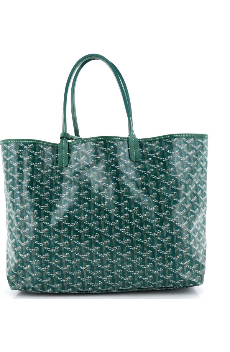 Pre-Owned Goyard Saint Louis Tote Coated Canvas PM, Alternate, color, Green
