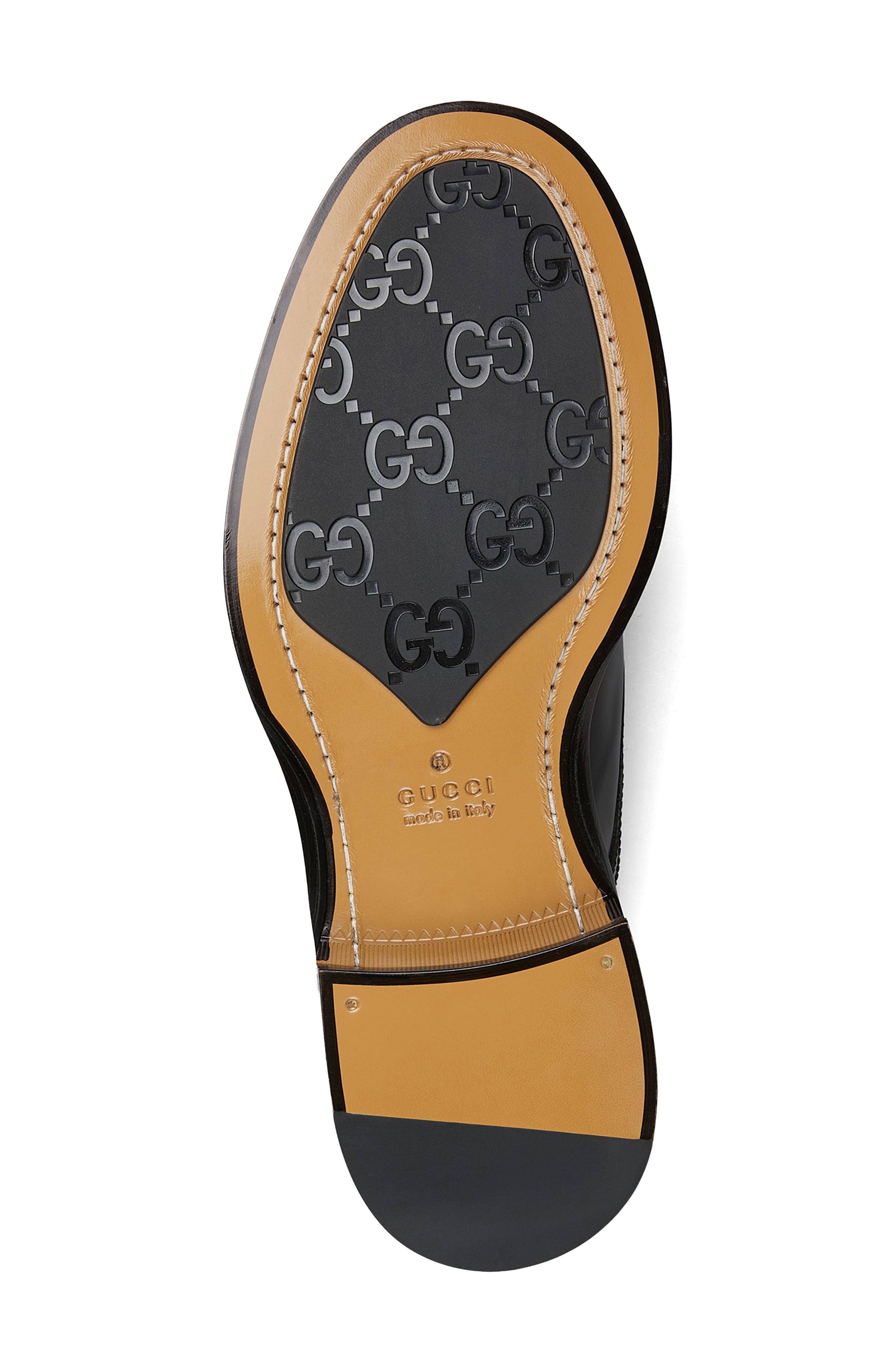 Gucci William Cap Toe Derby, Alternate, color, Black