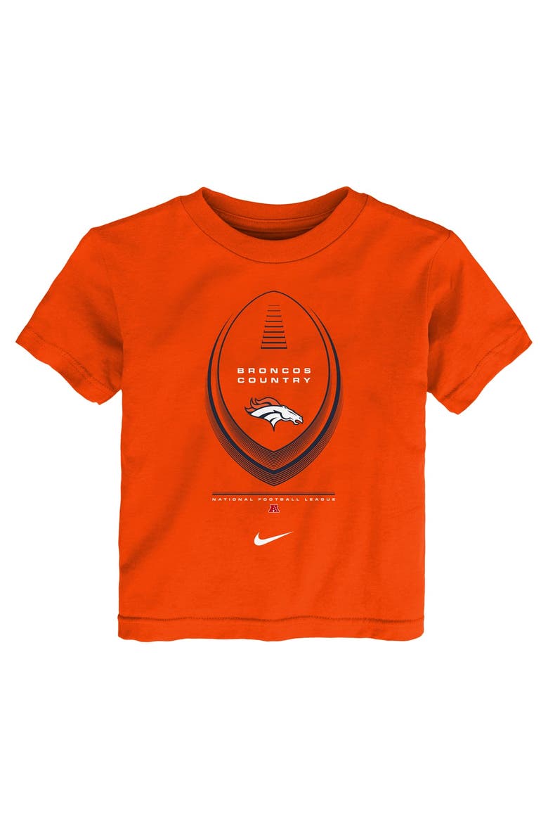 Toddler Nike  Orange Denver Broncos Legend Icon Dri-FIT T-Shirt, Main, color, Orange