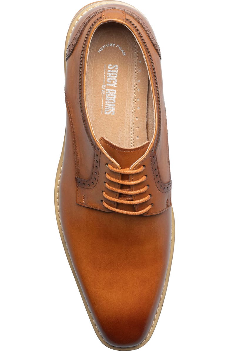 Stacy Adams Barringer Derby, Alternate, color, Tan