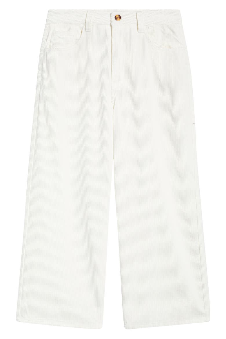 Corduroy Carpenter Pants, Alternate, color, OFF WHITE