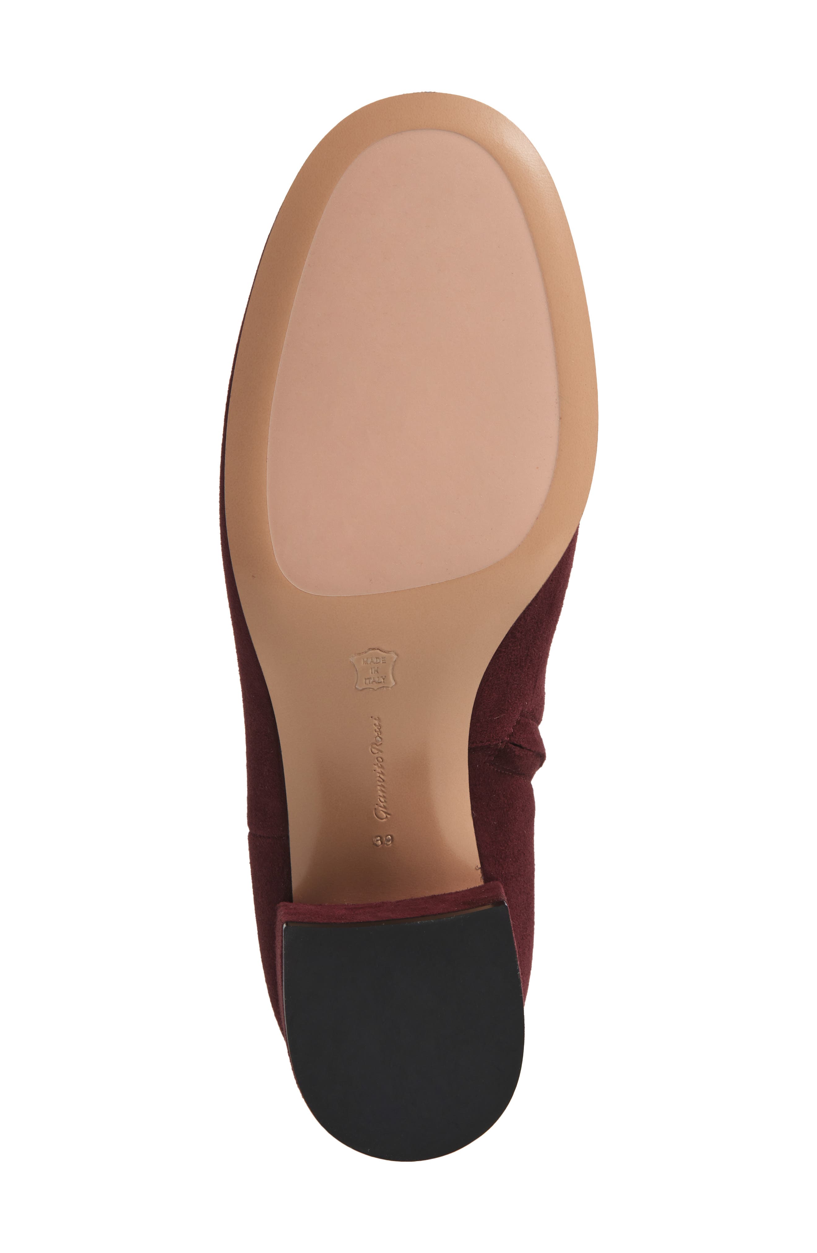 Gianvito Rossi Joelle Block Heel Bootie, Alternate, color, Royale