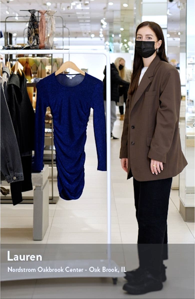 BB Dakota by Steve Madden Shine Frenzy Long Sleeve Minidress, sales video thumbnail