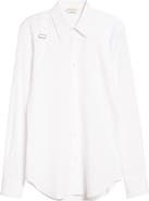 McQueen Alexander McQueen Harness Stretch Poplin Men's Button-Up Shirt