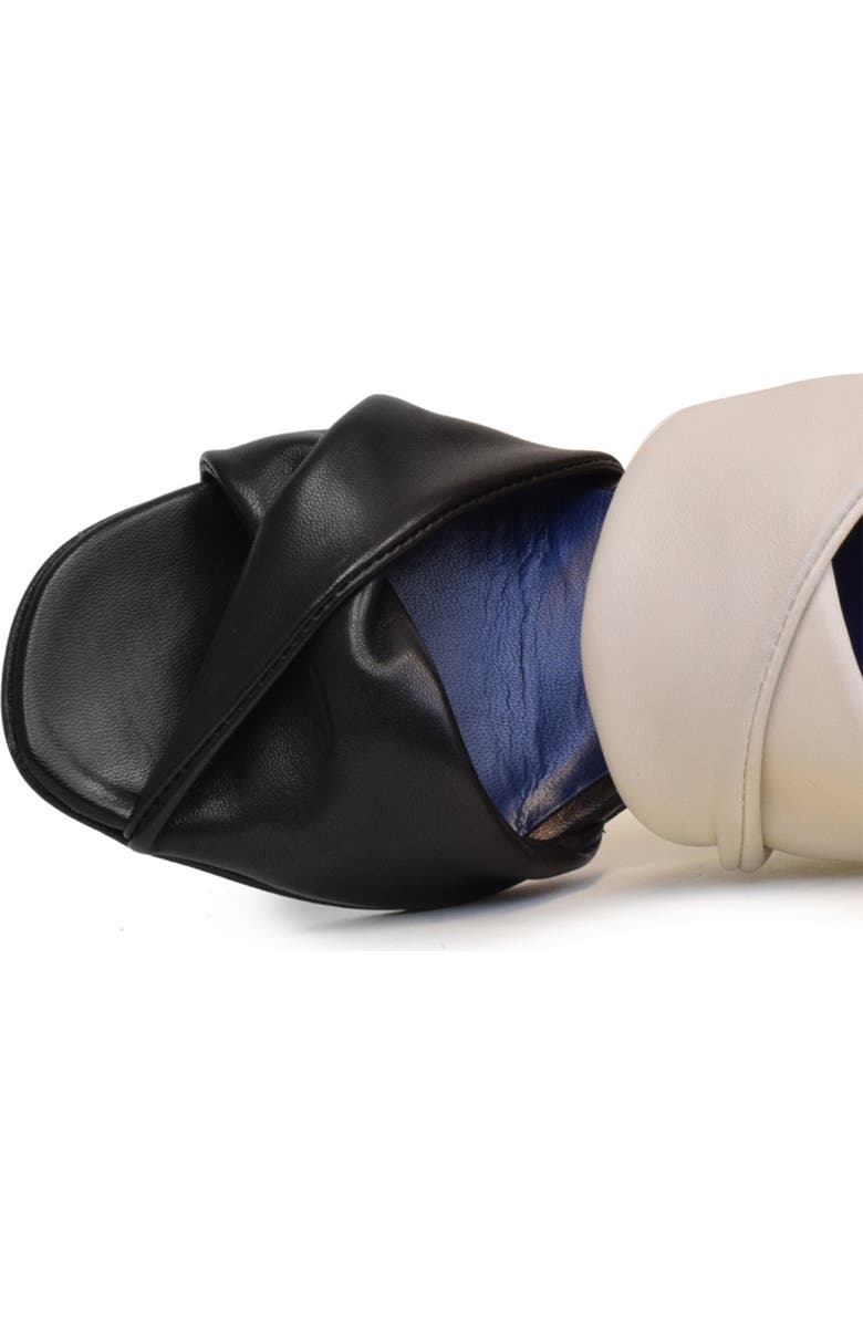 Valentina Rangoni Tirana Foldover Leather Slingback Sandal, Alternate, color,