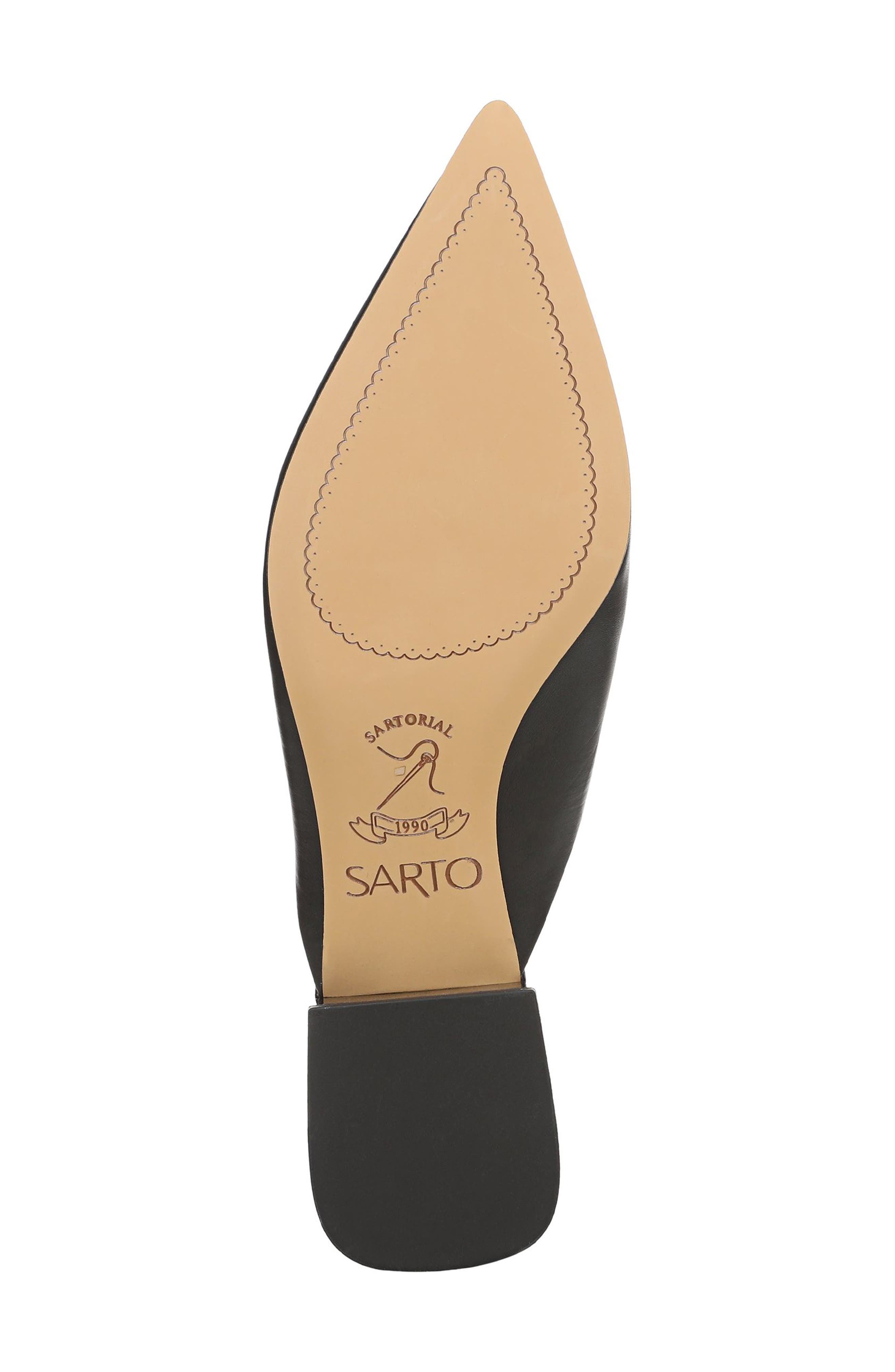 SARTO by Franco Sarto Bennet Pointed Toe Mule, Alternate, color, Black