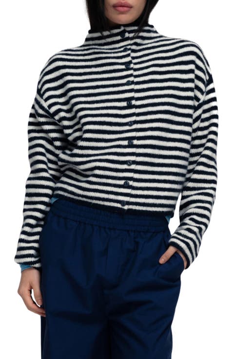 Siel Striped Cardigan