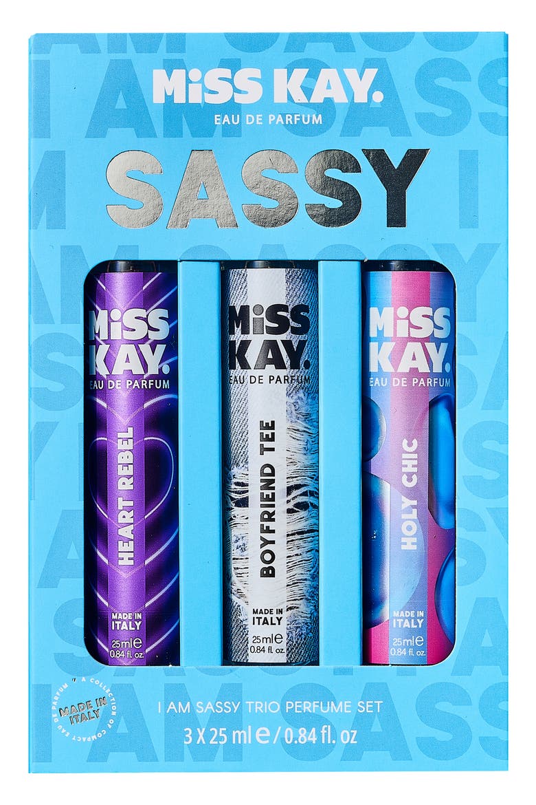 I Am Sassy 3-Piece Eau de Parfum Set, Main, color, 3 PERFUMES