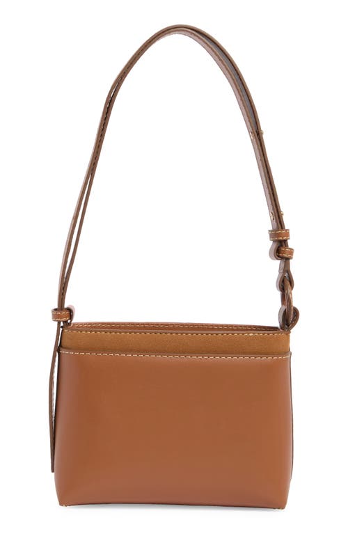 SAM EDELMAN SAM EDELMAN MARSELLA SUEDE & LEATHER SHOULDER BAG
