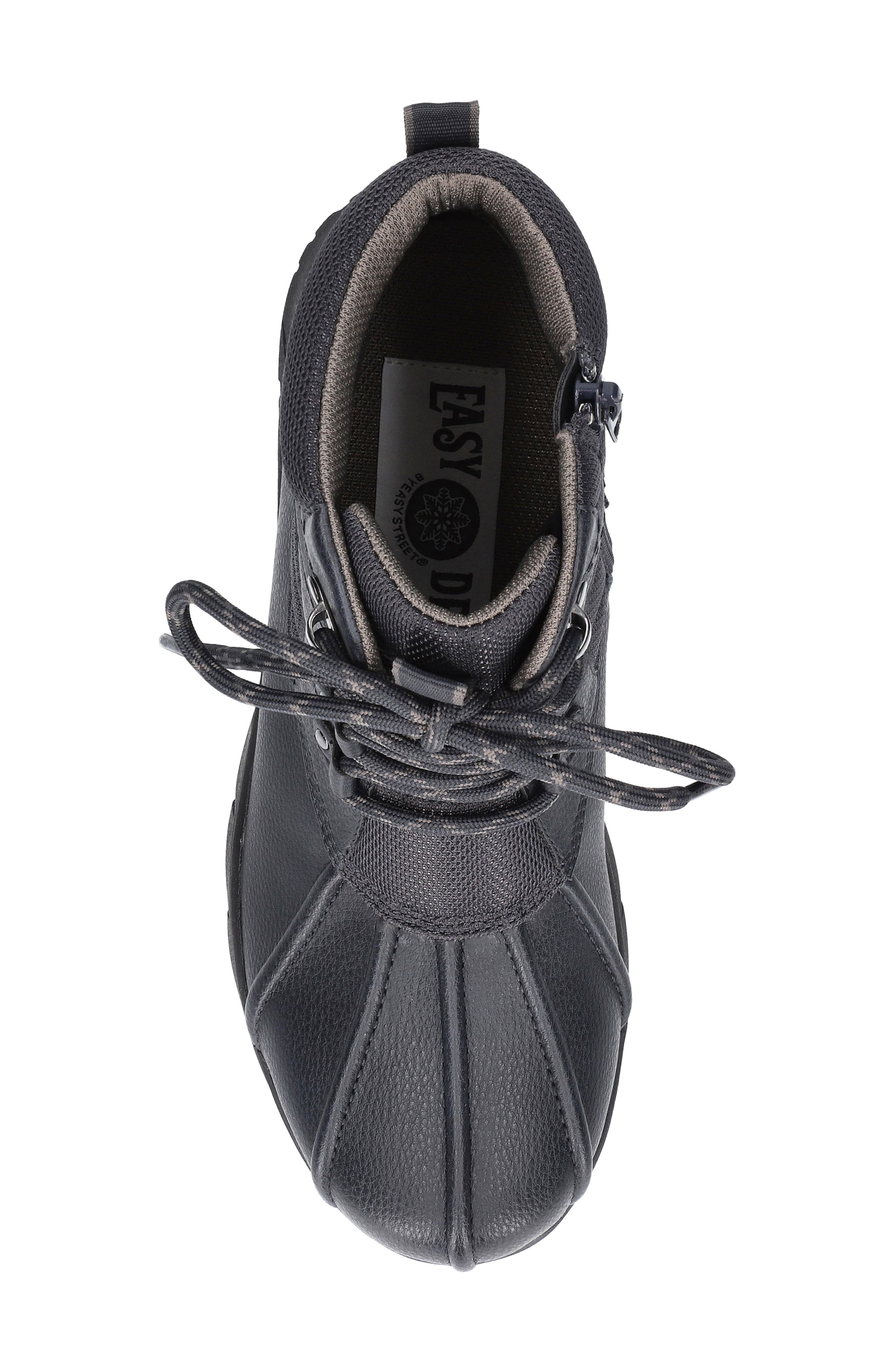 EASY STREET Stormy Waterproof Bootie, Alternate, color, Navy