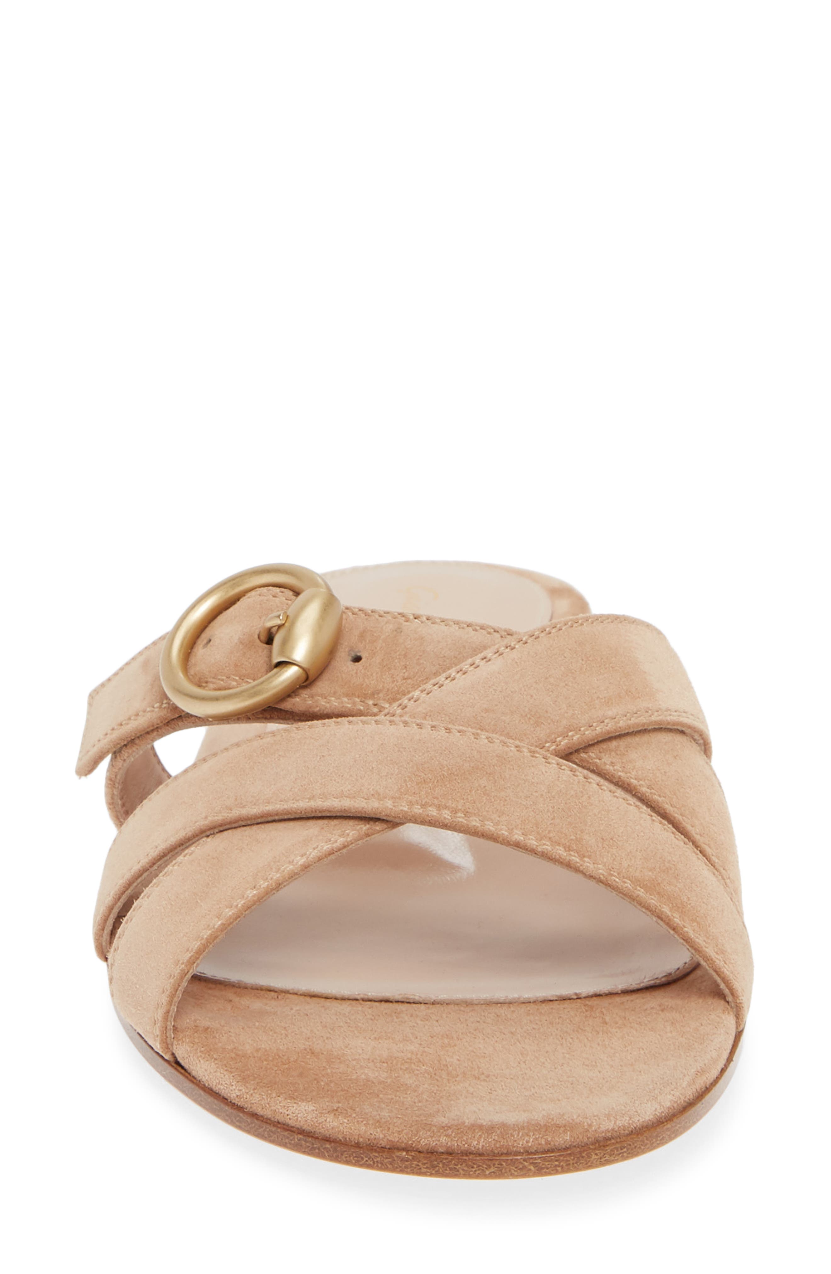 Gianvito Rossi Buckle Strap Sandal, Alternate, color, 