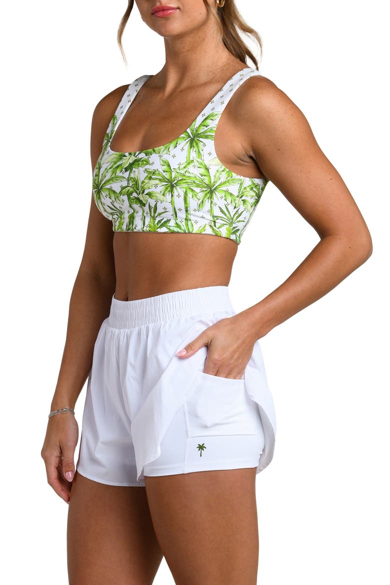 Club Palm Sports Bra, Main, color, LIME
