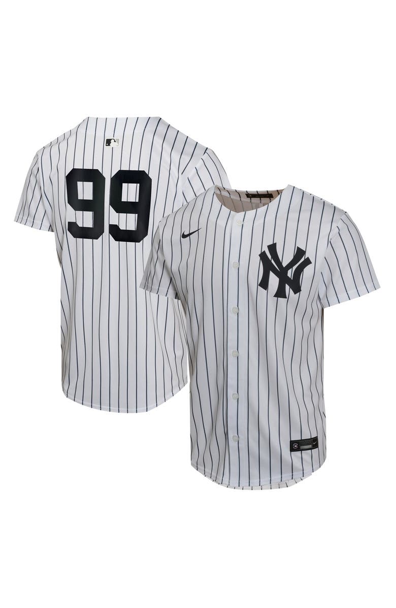 Nike Youth Nike Aaron Judge White New York Yankees Home Game Player Jersey, Main, color, 