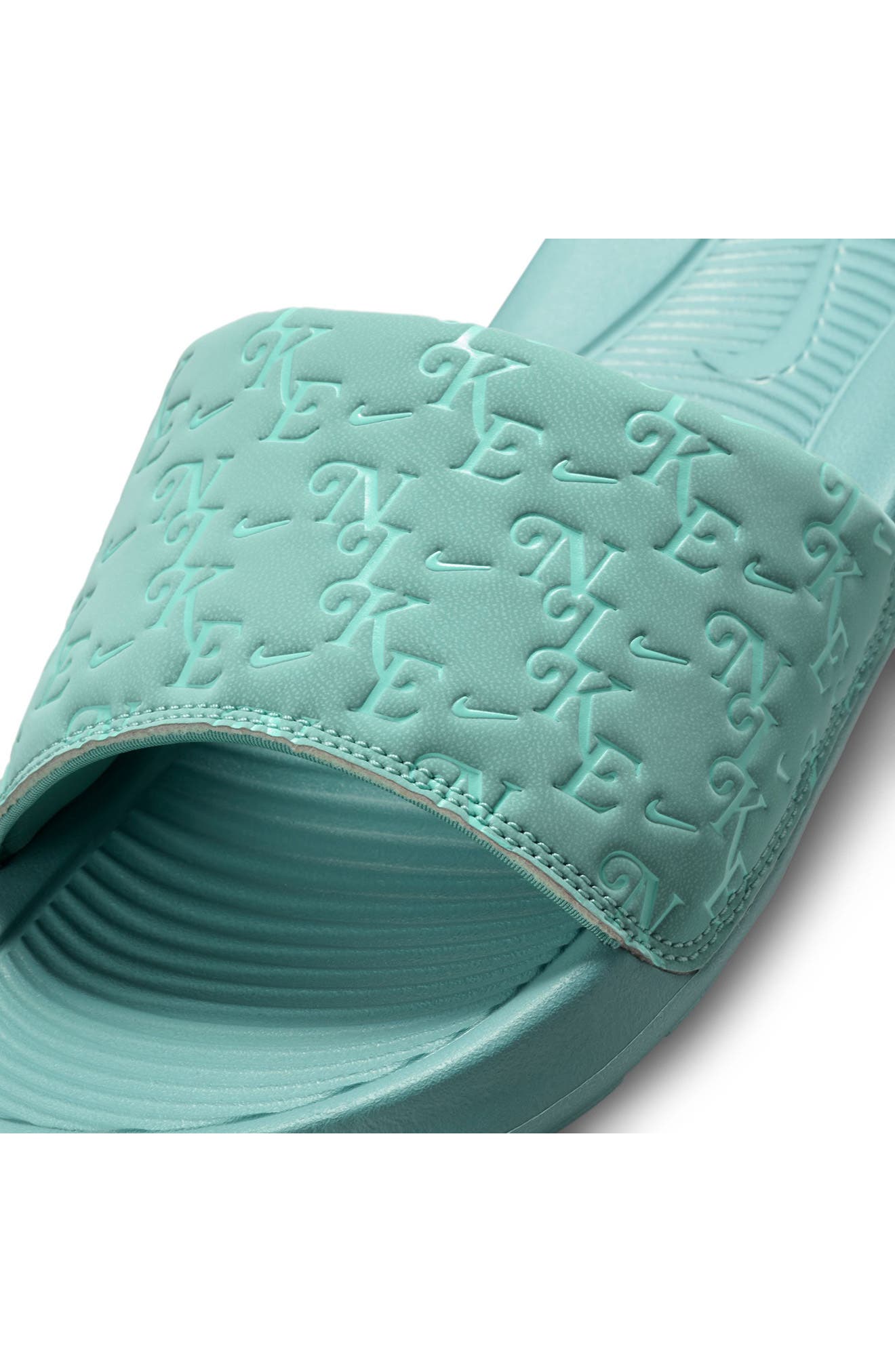 Nike Victori One Slide Sandal, Alternate, color, Cannon/ Mint Foam