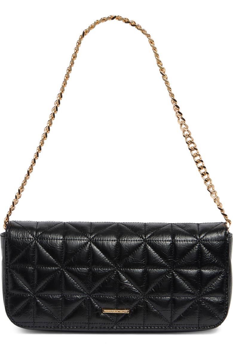 Rebecca Minkoff Quilted Flap Clutch, Alternate, color,