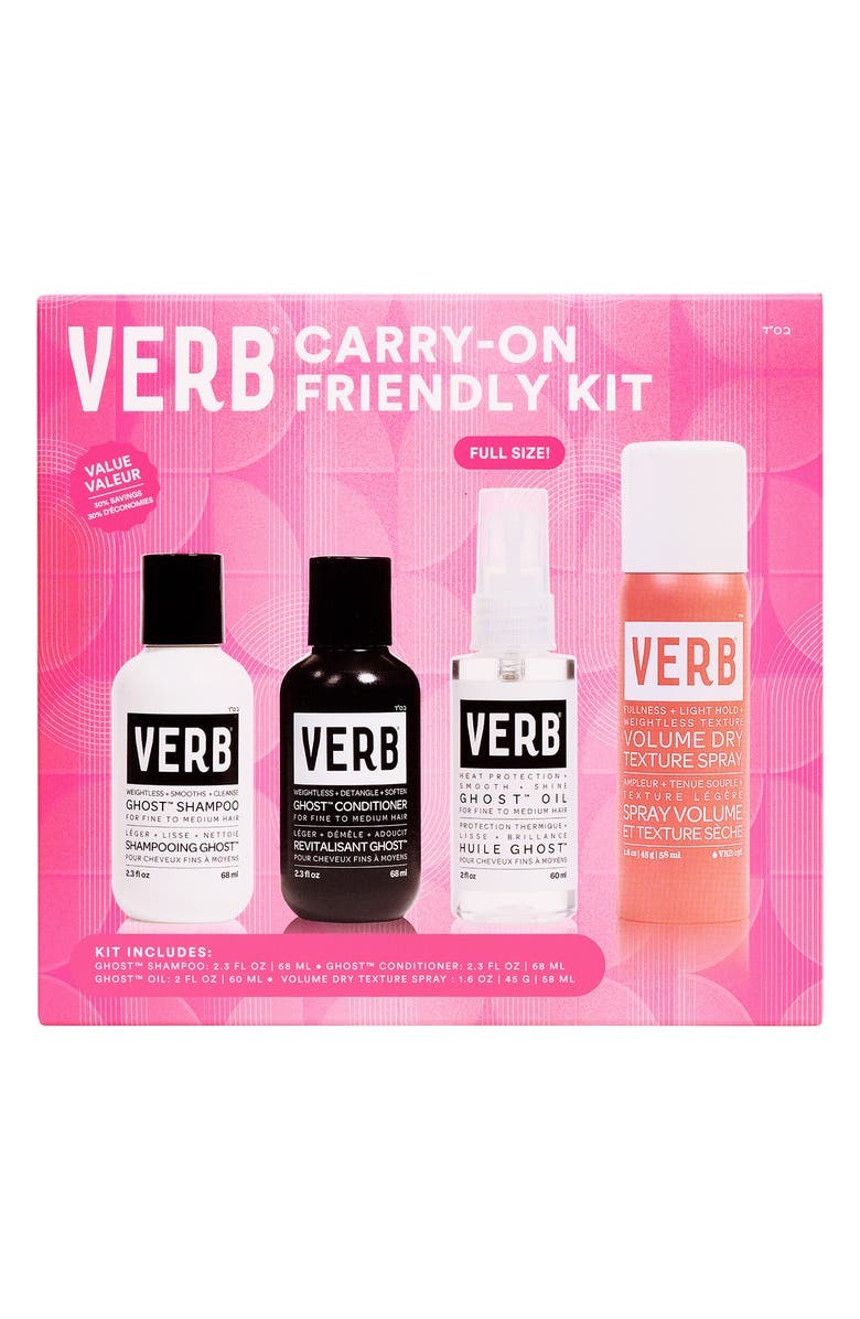 Verb Carry-On Hair Care Set $52 Value, Alternate, color,