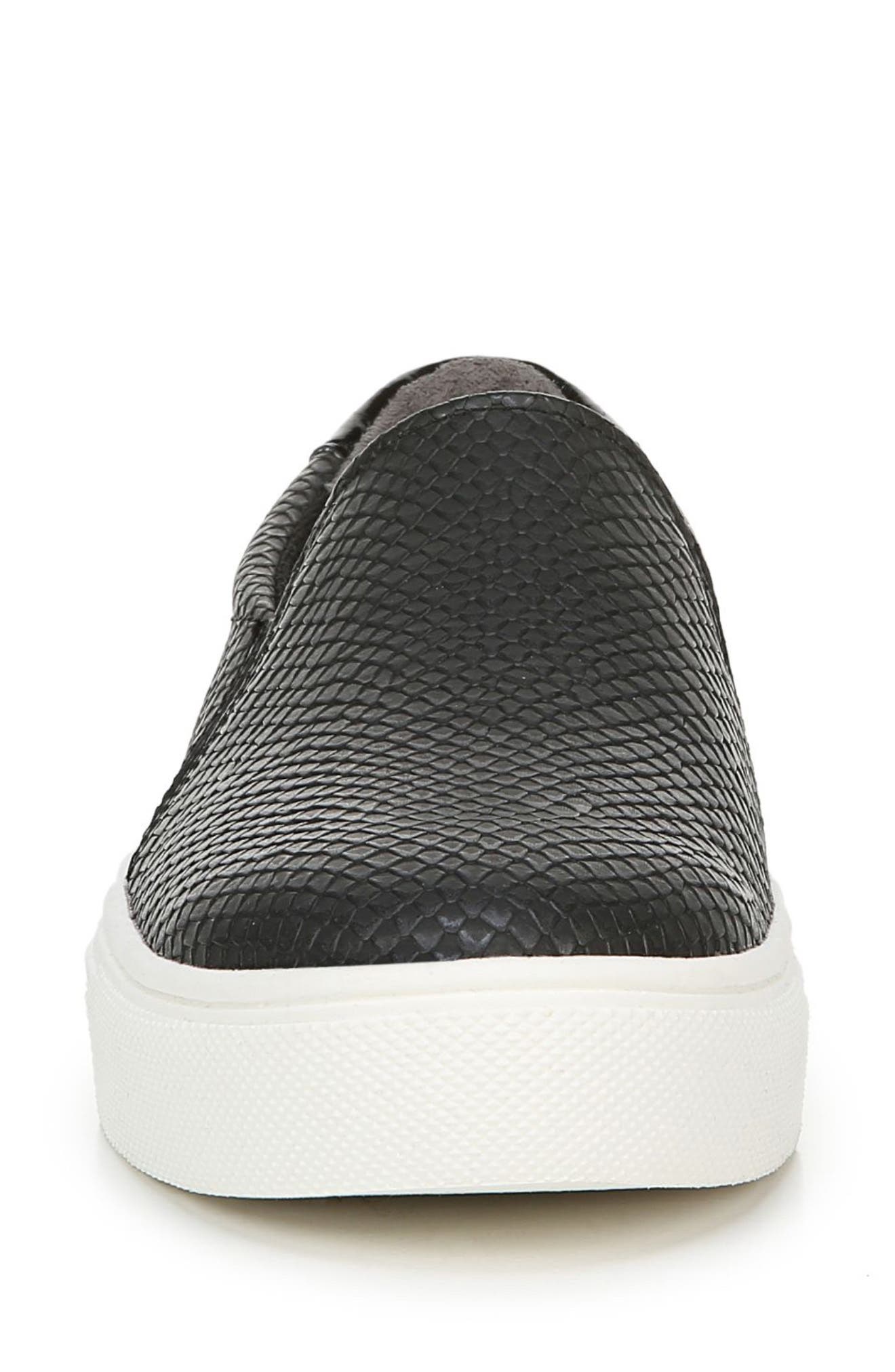 Dr. Scholl's Nova Slip-On Sneaker, Alternate, color, Black Faux Leather