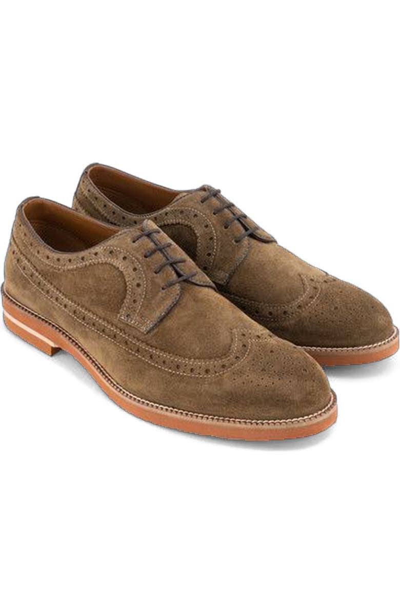Anthony Veer Hamilton Wingtip Derby, Alternate, color, Cigar Suede