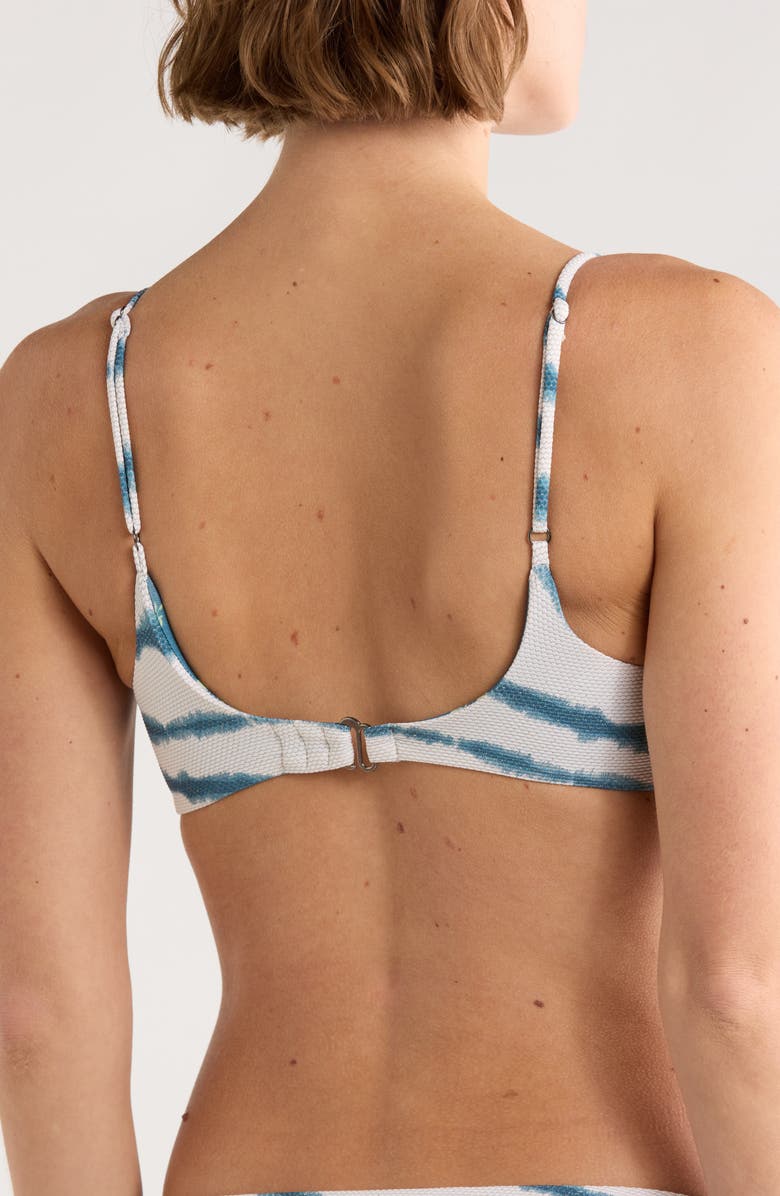 Maaji Liberties Reversible Bikini Top, Alternate, color, White