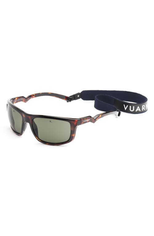 VUARNET VUARNET 55MM SPORTS PROTECTION ALL PEAKS VL23 POLARIZED RECTANGULAR SUNGLASSES