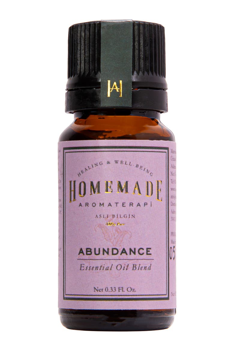 Abundance Uplifting Aromatic Essential Oil Blend, Main, color, Pale Gold